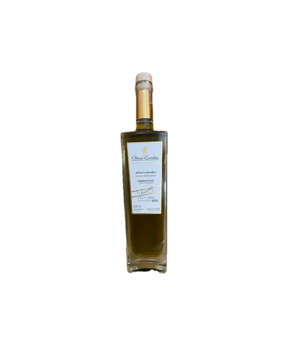 OLEUM EXCELSUS ACEITE DE OLIVA VIRGEN EXTRA PREMIUM 500ML – EXCLUSIVO DE LA SIERRA DE JAÉN