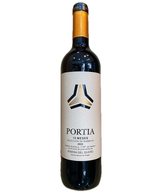 PORTIA 10 MESES RIBERA DEL DUERO 75CL – VINO TINTO DE CRIANZA ARTESANAL Y ELEGANCIA CONTEMPORÁNEA