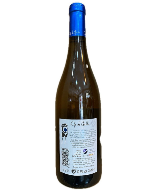 OJO DE GALLO 75 CL BODEGAS JOSÉ ESTÉVEZ BLANCO DE PAGO MACHARNUDO ALTO