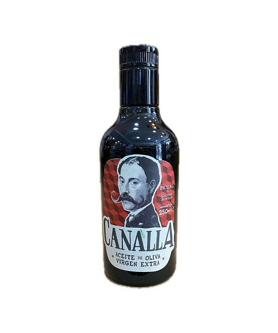 ACEITE DE OLIVA VIRGEN EXTRA CANALLA 250ML PICUAL DE AUTOR DE ÚBEDA