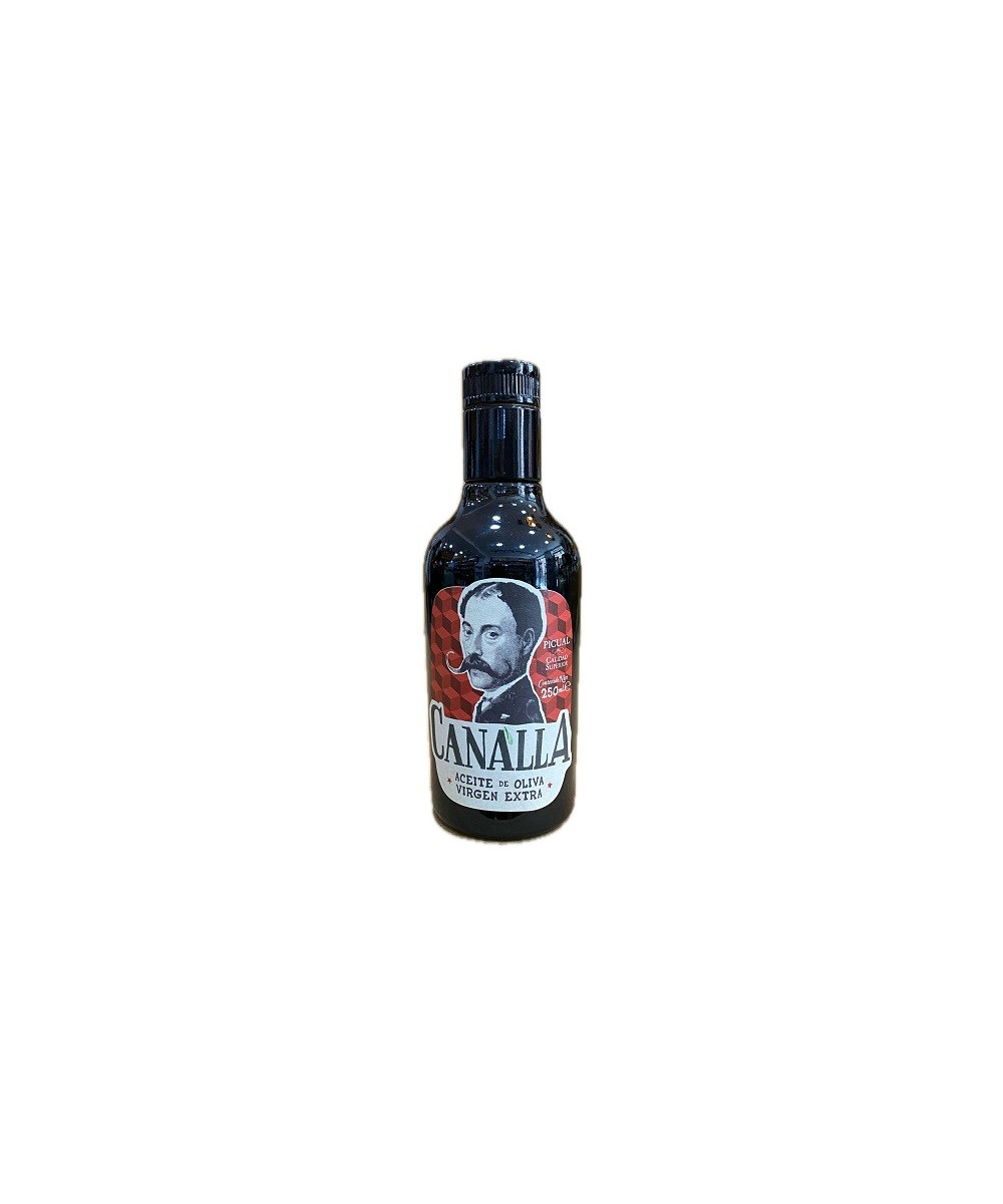 ACEITE DE OLIVA VIRGEN EXTRA CANALLA 250ML PICUAL DE AUTOR DE ÚBEDA