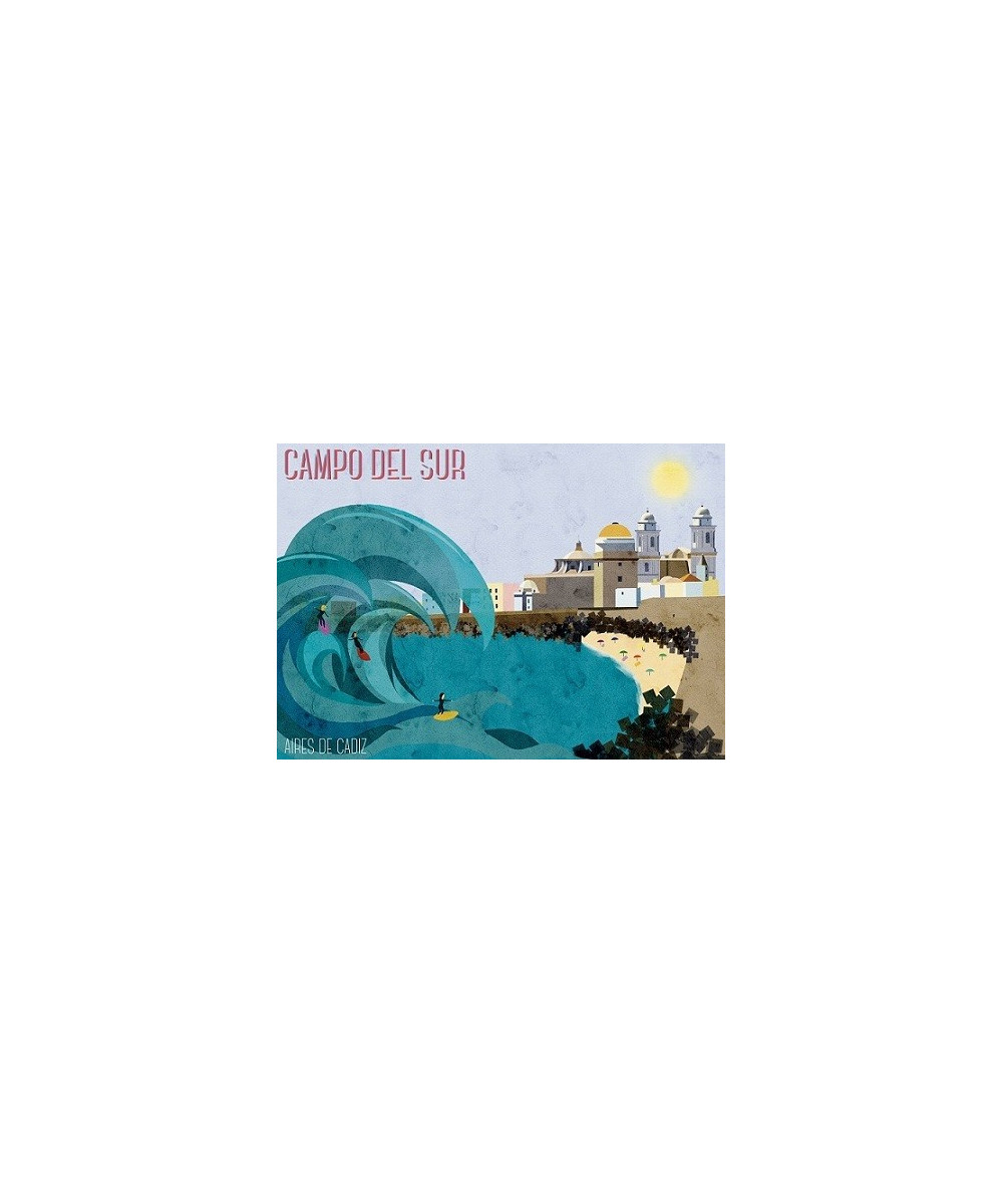IMÁN SOUVENIR CAMPO DEL SUR 10,5X7,5CM – FLEXIBLEV