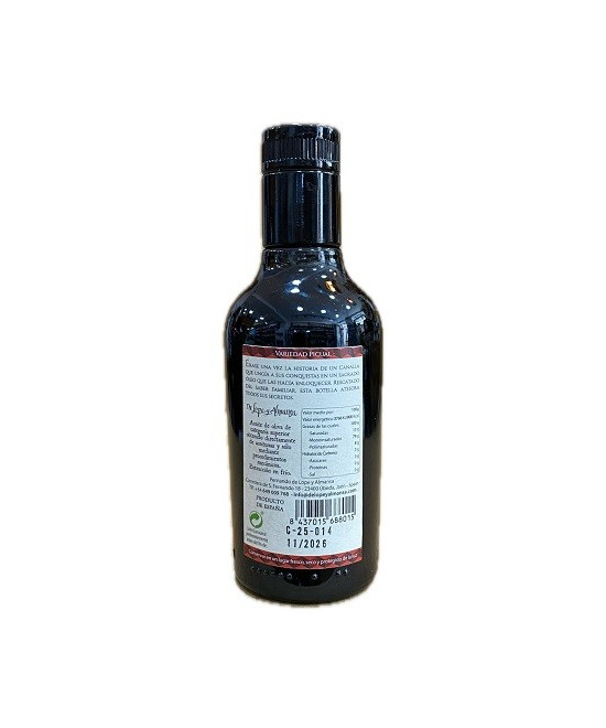 ACEITE DE OLIVA VIRGEN EXTRA CANALLA 250ML PICUAL DE AUTOR DE ÚBEDA