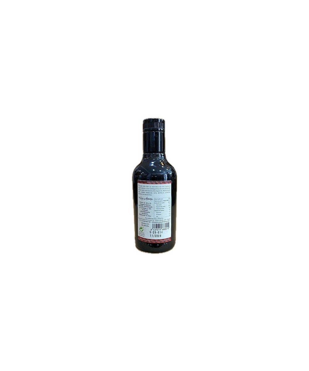 ACEITE DE OLIVA VIRGEN EXTRA CANALLA 250ML PICUAL DE AUTOR DE ÚBEDA