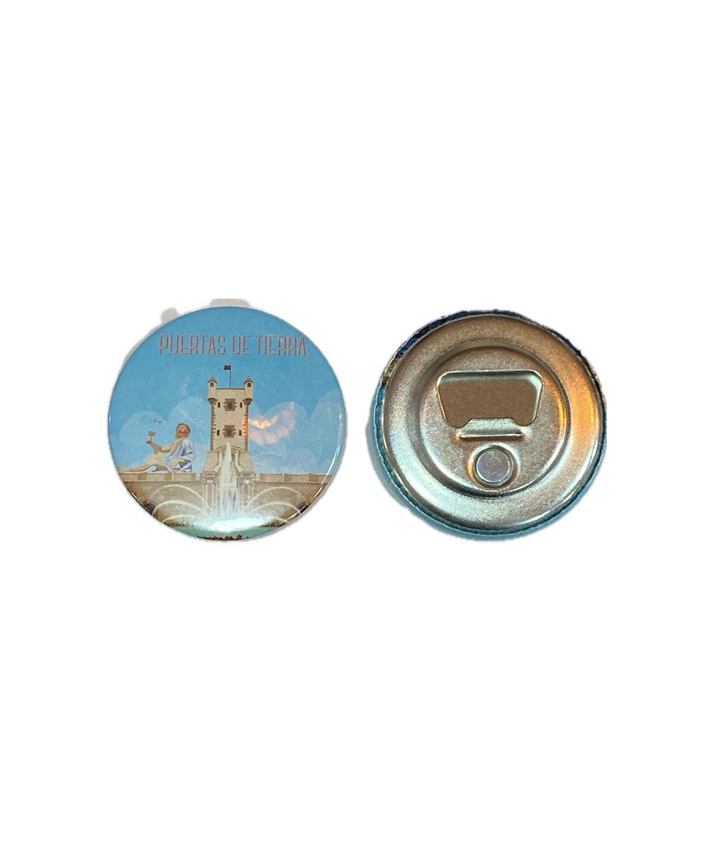 IMÁN REDONDO PUERTAS DE TIERRA 5,8CM – METAL ABRIDOR