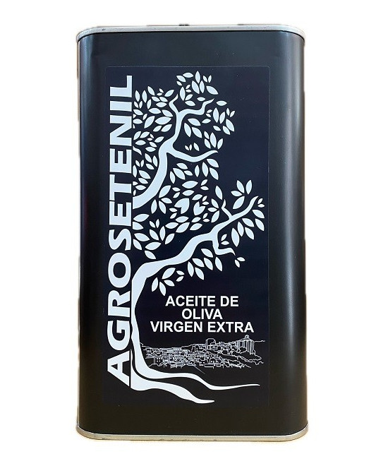 ACEITE DE OLIVA VIRGEN EXTRA AGROSETENIL 3 LITROS LATA GOURMET DE SETENIL DE LAS BODEGAS