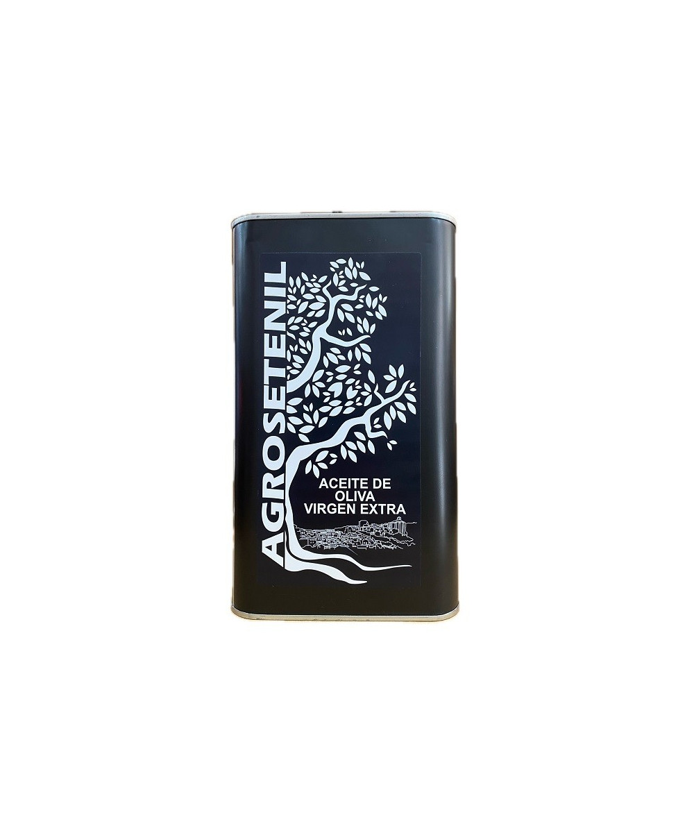 ACEITE DE OLIVA VIRGEN EXTRA AGROSETENIL 3 LITROS LATA GOURMET DE SETENIL DE LAS BODEGAS