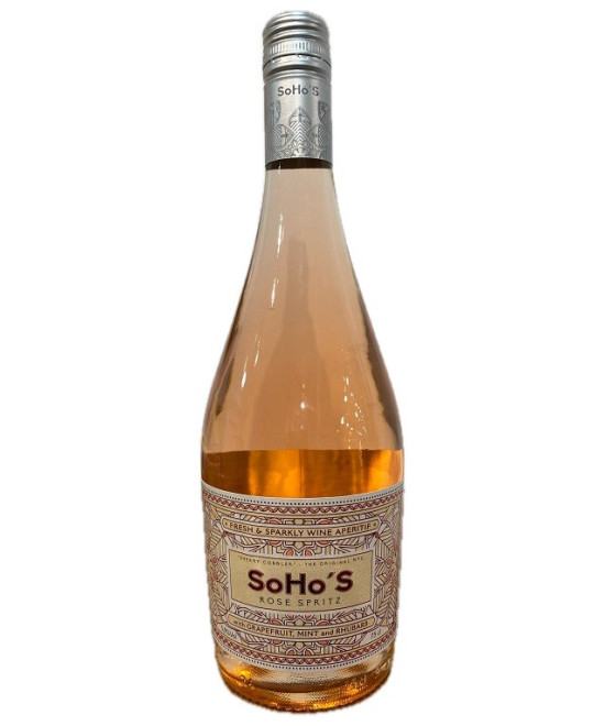 SOHO´S ROSÉ SPRITZ 75 cl. VINO ROSADO FRIZZANTE DE BODEGAS SÁNCHEZ ROMATE, FRECO Y LIGERO