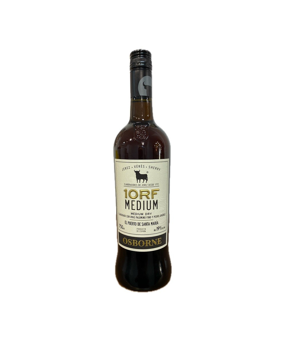 VINO 10RF MEDIUM DE ORBORNE VINO DE JEREZ SEMIDULCE CON CRIANZA EN SOLERA  EL PUERTO DE SANTA MARÍA 
