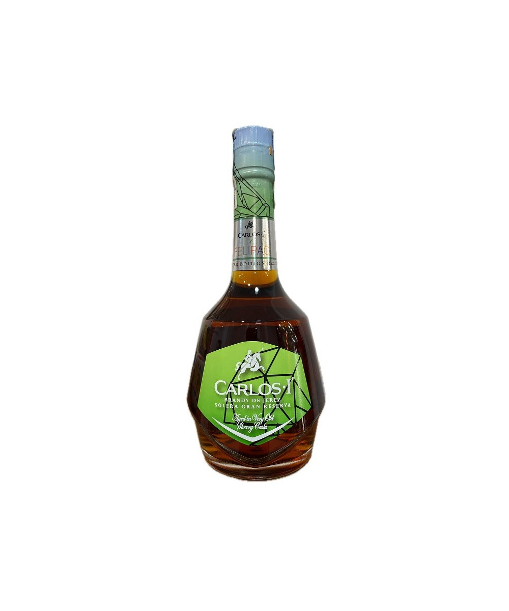 BRANDY CARLOS I GRAN RESERVA 70 cl. BRANDY DE JEREZ OSBORNE ENVEJECIDO EN BARRICAS DE OLOROSO Y PX
