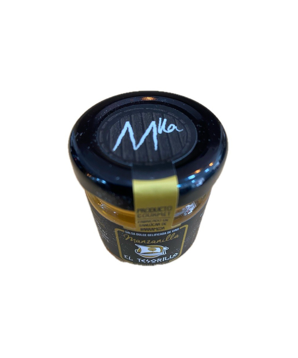 SALSA DULCE DE VINO MANZANILLA EL TESORILLO 40 G – AUTENTICIDAD GOURMET DE SANLÚCAR DE BARRAMEDA