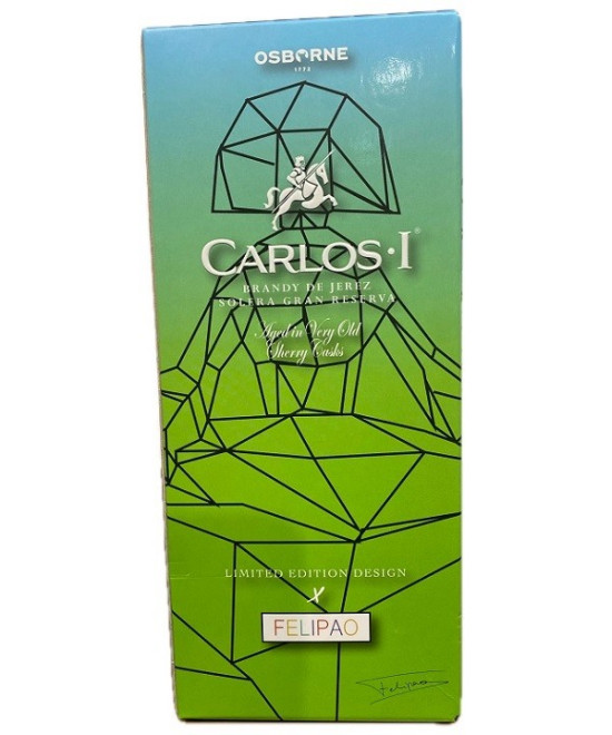 BRANDY CARLOS I GRAN RESERVA 70 cl. BRANDY DE JEREZ OSBORNE ENVEJECIDO EN BARRICAS DE OLOROSO Y PX