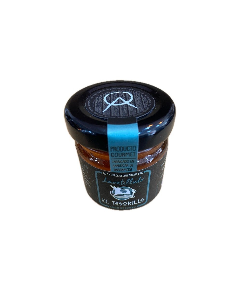 SALSA DULCE DE VINO AMONTILLADO EL TESORILLO 40 G – GOURMET DE SANLÚCAR DE BARRAMEDA