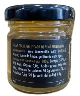 SALSA DULCE DE VINO MANZANILLA EL TESORILLO 40 G – AUTENTICIDAD GOURMET DE SANLÚCAR DE BARRAMEDA