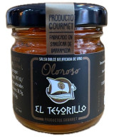 SALSA DULCE DE VINO OLOROSO EL TESORILLO 40 G – SABOR INTENSO DESDE SANLÚCAR DE BARRAMEDA