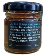 SALSA DULCE DE VINO AMONTILLADO EL TESORILLO 40 G – GOURMET DE SANLÚCAR DE BARRAMEDA