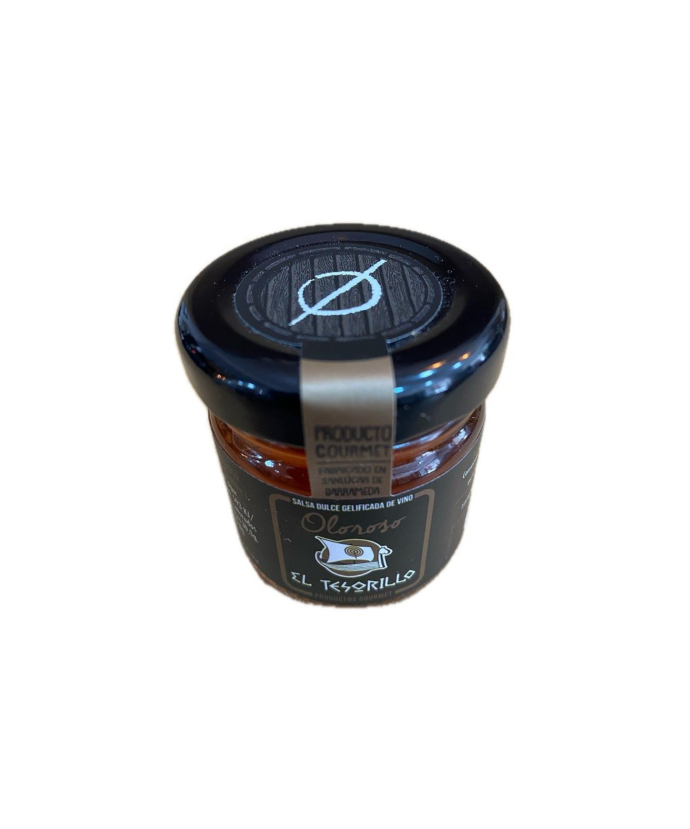 SALSA DULCE DE VINO OLOROSO EL TESORILLO 40 G – SABOR INTENSO DESDE SANLÚCAR DE BARRAMEDA