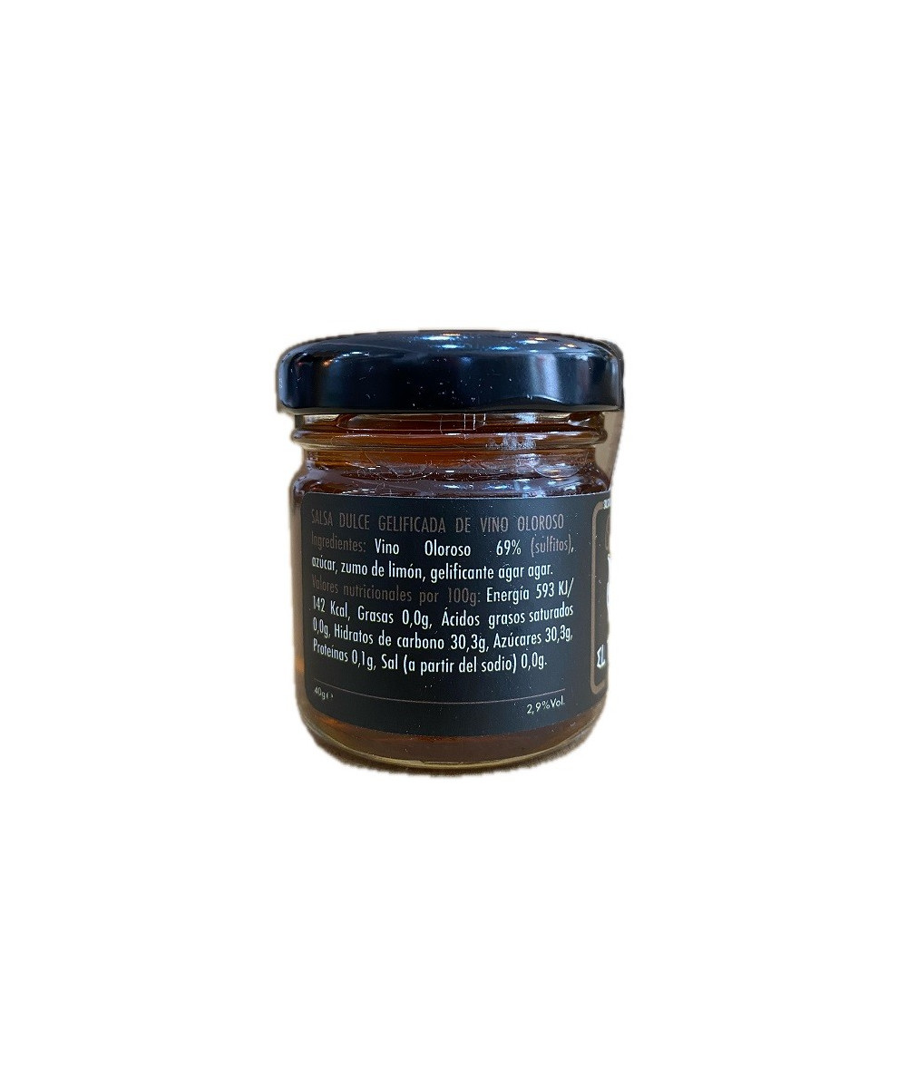 SALSA DULCE DE VINO OLOROSO EL TESORILLO 40 G – SABOR INTENSO DESDE SANLÚCAR DE BARRAMEDA