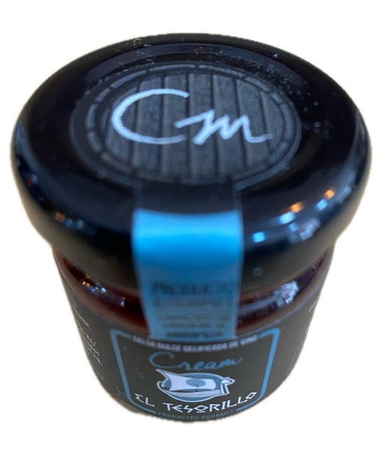 SALSA DULCE DE VINO CREAM EL TESORILLO 40 G – TRADICIÓN Y DULZURA DE SANLÚCAR DE BARRAMEDA