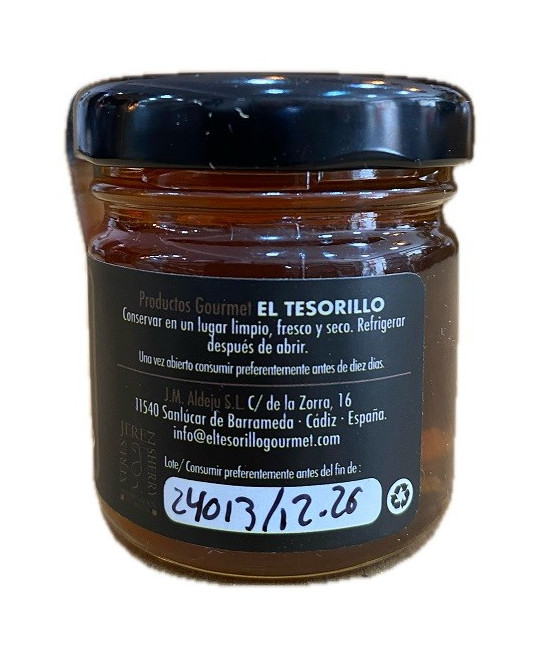 SALSA DULCE DE VINO OLOROSO EL TESORILLO 40 G – SABOR INTENSO DESDE SANLÚCAR DE BARRAMEDA