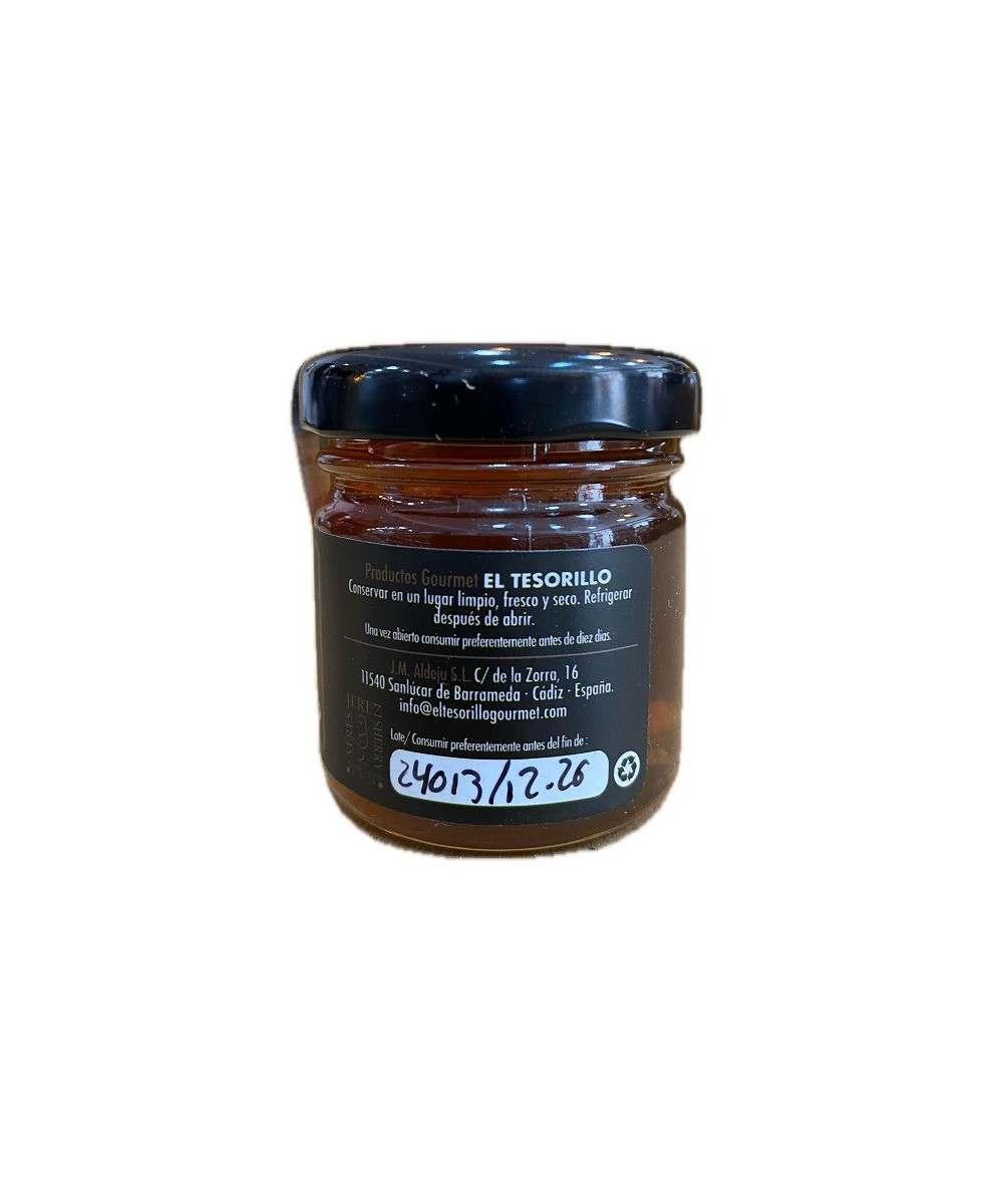 SALSA DULCE DE VINO OLOROSO EL TESORILLO 40 G – SABOR INTENSO DESDE SANLÚCAR DE BARRAMEDA