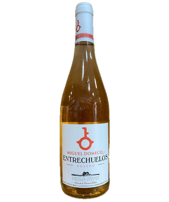 VINO ROSADO ENTRECHUELOS - BODEGAS MIGUEL DOMECQ - TIERRA DE CÁDIZ - BOTELLA 75 cl. 