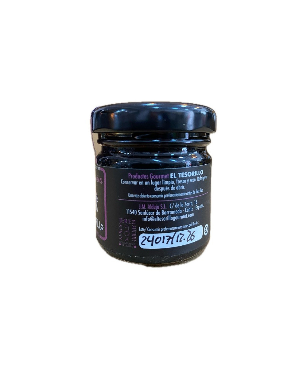 SALSA DULCE DE VINO PEDRO XIMÉNEZ EL TESORILLO 40 G – DELICIA GOURMET DE SANLÚCAR DE BARRAMEDA