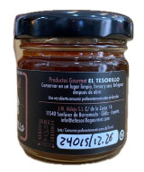 SALSA DULCE DE VINO MOSCATEL EL TESORILLO 40 G – ARTESANÍA GOURMET DE SANLÚCAR DE BARRAMEDA