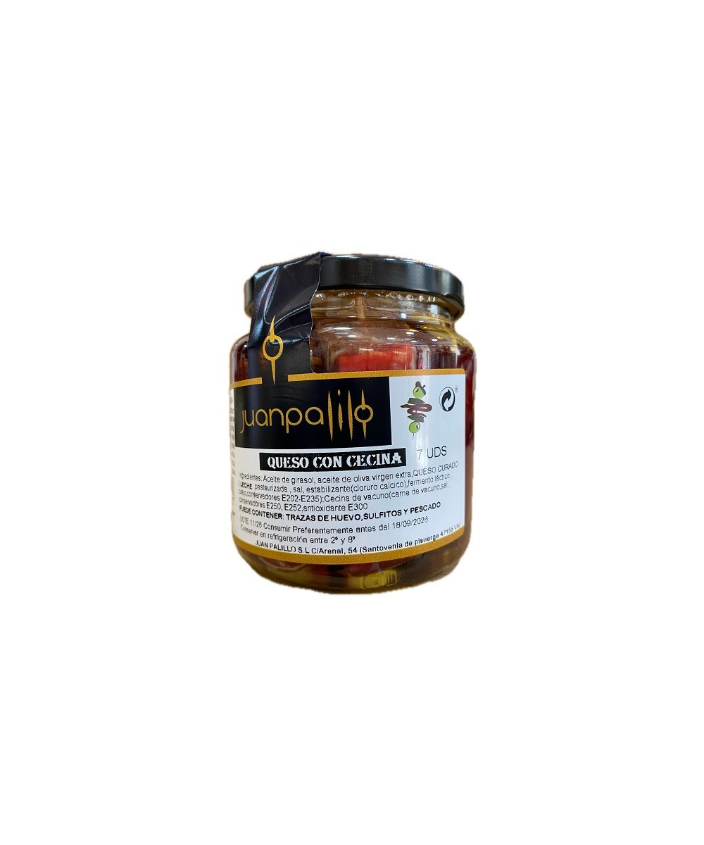 BANDERILLAS DE QUESO CON CECINA 7 UNIDADES –  (SANTOVENIA DE PISUERGA)