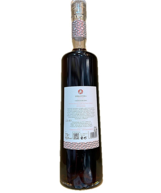 XERANTHIA VERMOUTH DE JEREZ ROJO MOZÁRABE 75 CL