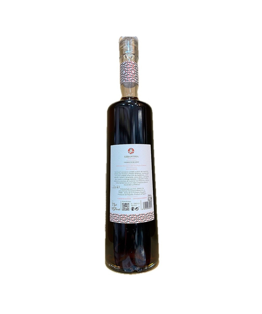 XERANTHIA VERMOUTH DE JEREZ ROJO MOZÁRABE 75 CL