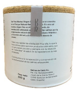 SAL MARINA VIRGEN FINA 500 g DAMA BLANCA ARTESANAL Y ECOLÓGICA DE CÁDIZ