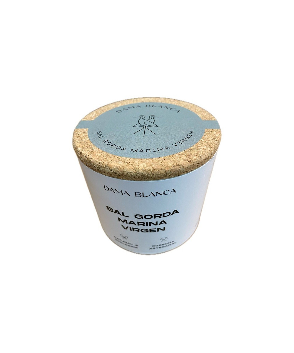 SAL MARINA VIRGEN GORDA 500 g. DAMA BLANCA  ARTESANAL Y ECÓLOGICA DE CÁDIZ