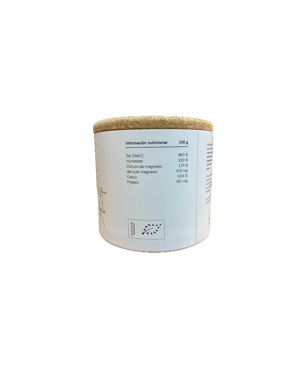 SAL MARINA VIRGEN FINA 500 g DAMA BLANCA ARTESANAL Y ECOLÓGICA DE CÁDIZ