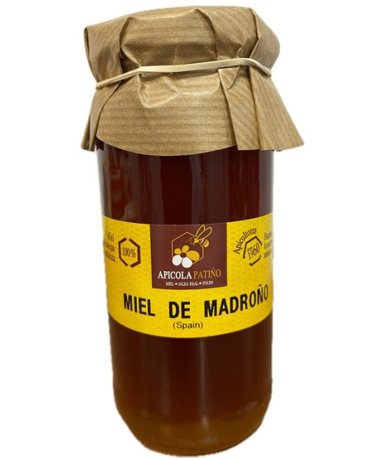 MIEL DE MADROÑO 300 G – APÍCOLA PATIÑO (CONIL DE LA FRONTERA) | AIRES DE CÁDIZ