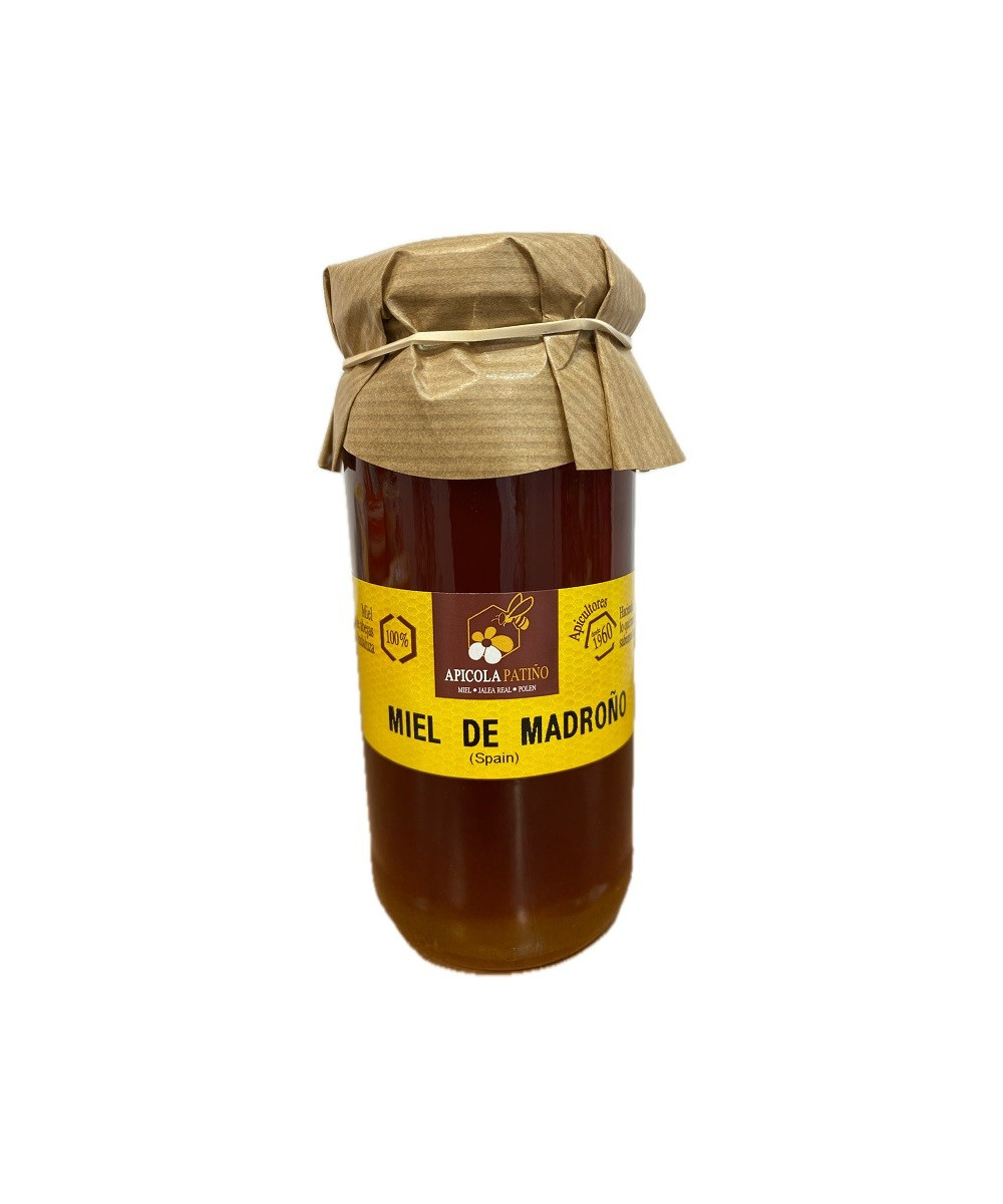 MIEL DE MADROÑO 300 G – APÍCOLA PATIÑO (CONIL DE LA FRONTERA) | AIRES DE CÁDIZ