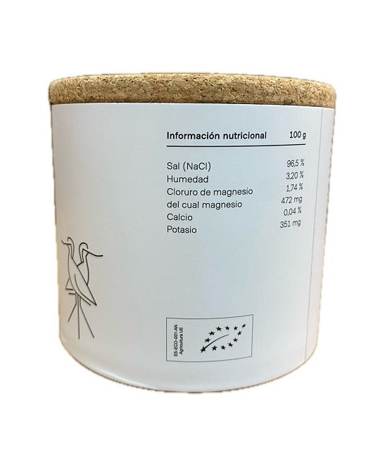 SAL MARINA VIRGEN GORDA 500 g. DAMA BLANCA  ARTESANAL Y ECÓLOGICA DE CÁDIZ
