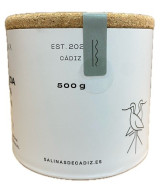 SAL MARINA VIRGEN GORDA 500 g. DAMA BLANCA  ARTESANAL Y ECÓLOGICA DE CÁDIZ