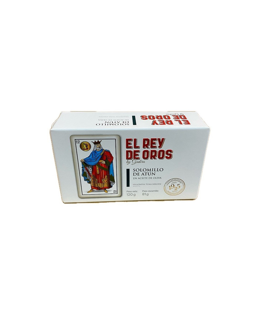 SOLOMILLO DE ATÚN ALETA AMARILLA EN ACEITE DE OLIVA EL REY DE OROS BAR