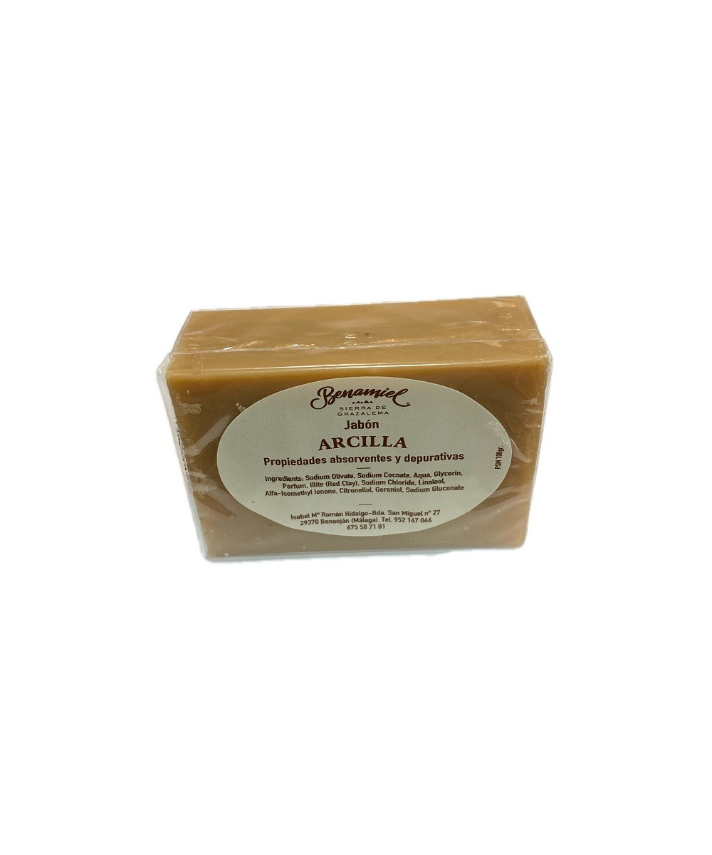 JABÓN DE ARCILLA BENAMIEL 100G PROPIEDADES DEPURATIVAS