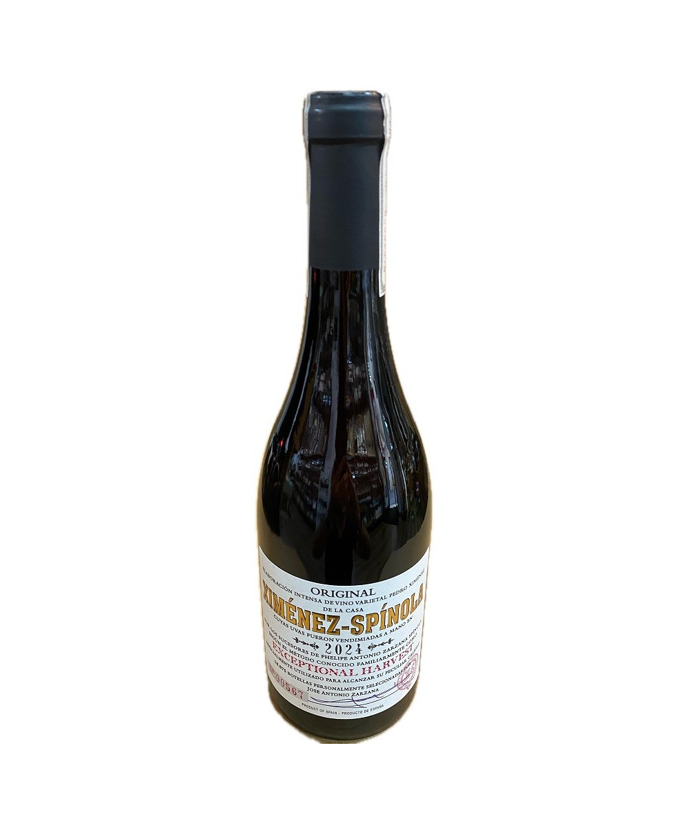 XIMÉNEZ SPÍNOLA EXCEPTIONAL HARVEST 75CL PEDRO XIMÉNEZ RECOLECCIÓN TARDÍA, ORO INTENSO