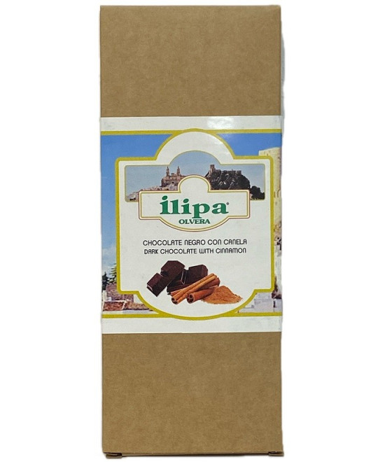 CHOCOLATE NEGRO 70% ILIPA 100G – CON CANELA SIN GLUTEN