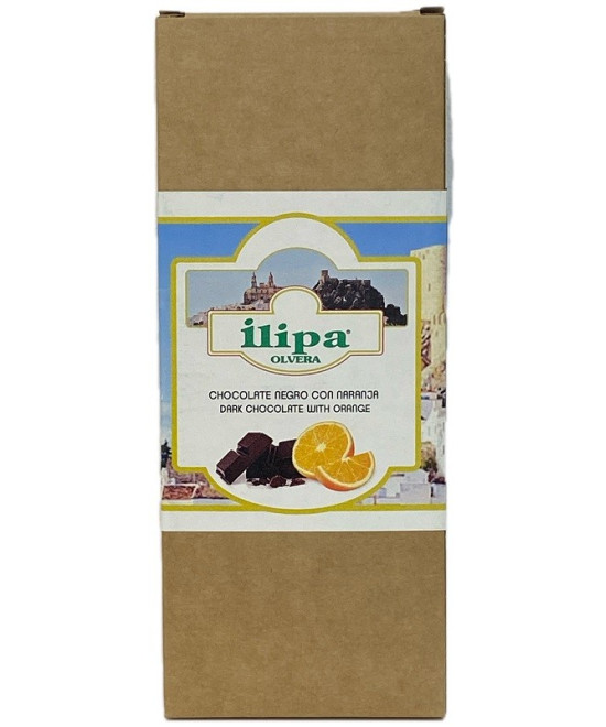 CHOCOLATE NEGRO 70% ILIPA 100G – CON NARANJA