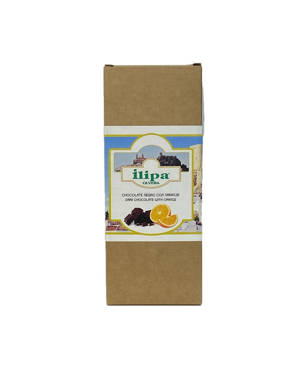 CHOCOLATE NEGRO 70% ILIPA 100G – CON NARANJA