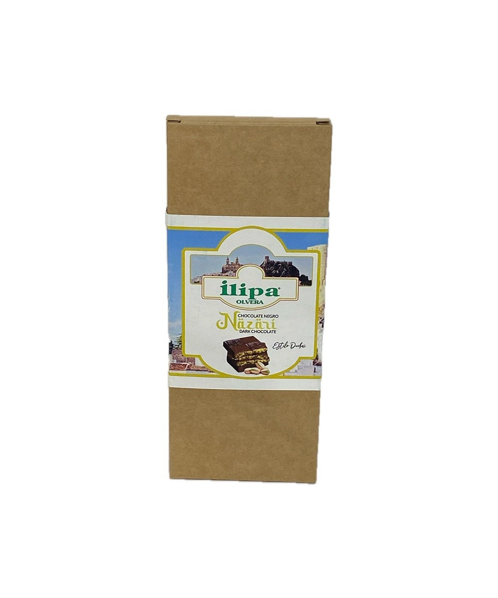 CHOCOLATE NEGRO 70% ILIPA 150G – ESTILO DUBÁI PISTACHOS