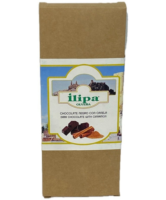 CHOCOLATE NEGRO 70% ILIPA 100G – CON CANELA SIN GLUTEN