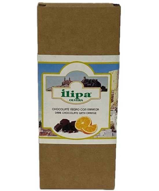 CHOCOLATE NEGRO 70% ILIPA 100G – CON NARANJA