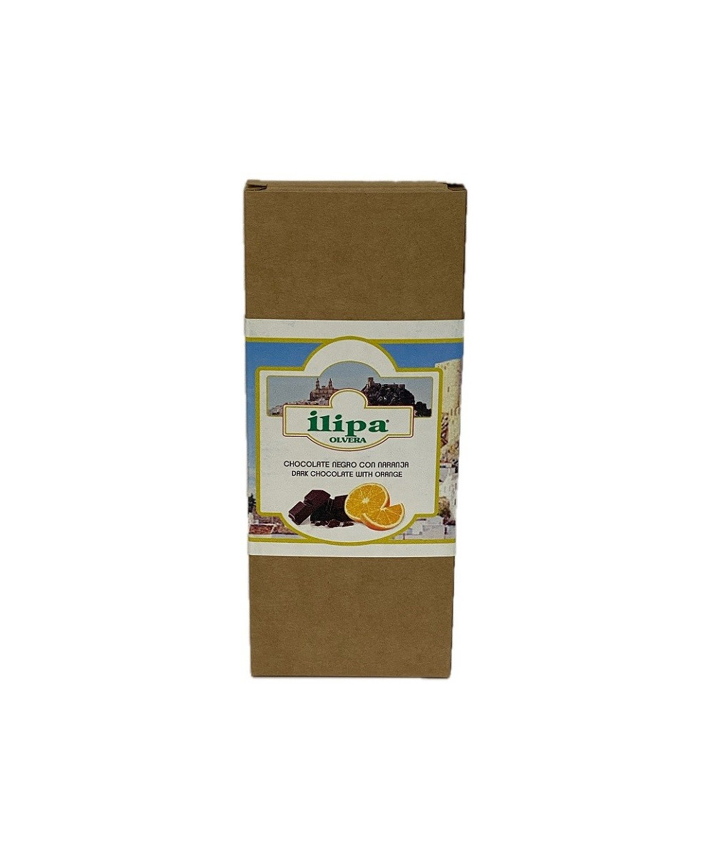 CHOCOLATE NEGRO 70% ILIPA 100G – CON NARANJA