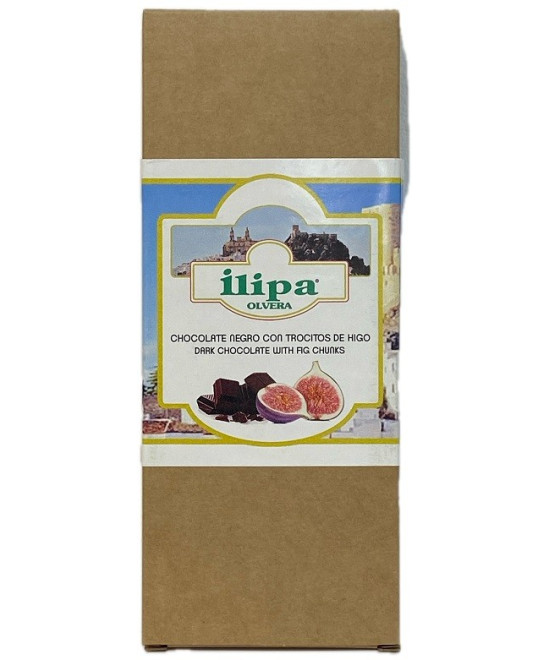 CHOCOLATE NEGRO 70% ILIPA 100G – CON HIGOS SIN GLUTEN