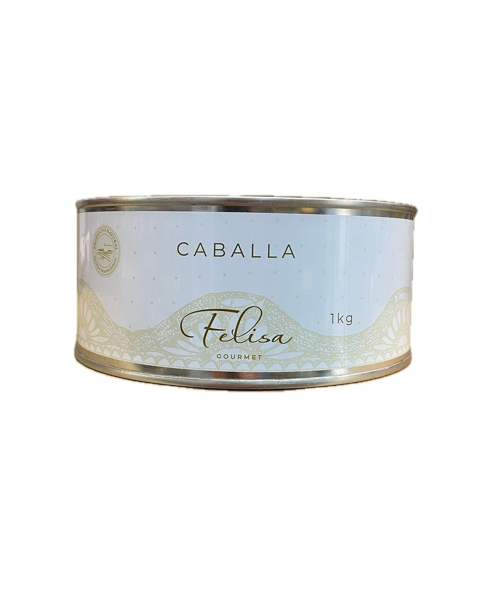 CABALLA EN ACEITE DE GIRASOL 1KG FELISA GOURMET BARBATE